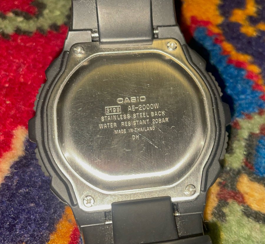 Casio illuminator cheap 3199