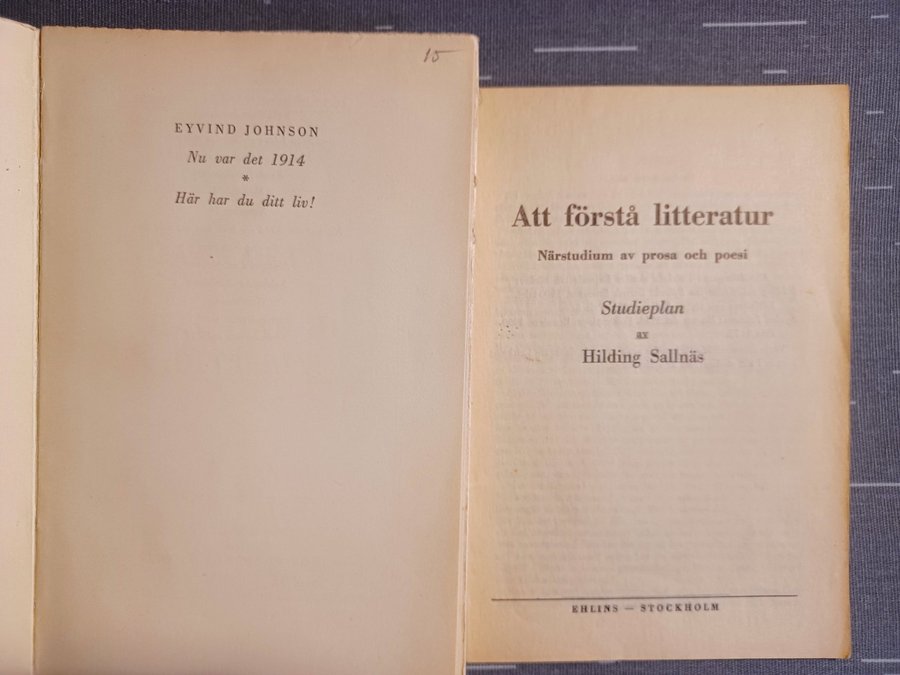 洋書 Eyvind Johnson / 1914 Se produkter som liknar Eyvind Johnson - Nu var det 1.. på