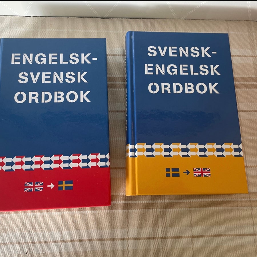 Engelsk Ordbok: Engelsk-Svensk, Svensk-Engelsk | Köp på Tradera
