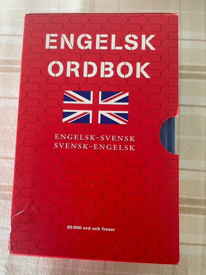 Engelsk Ordbok: Engelsk-Svensk, Svensk-Engelsk | Köp på Tradera