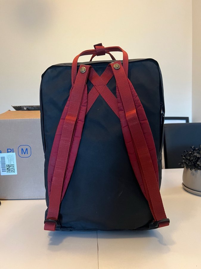 Fjallraven Bag Kanken Classic Black Ox Red Kanken Sling Black Ox