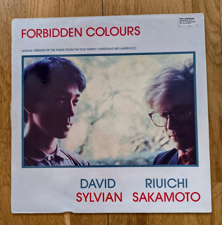 David Sylvian & 坂本龍一「Forbidden Colours」 hqdefault.jpg