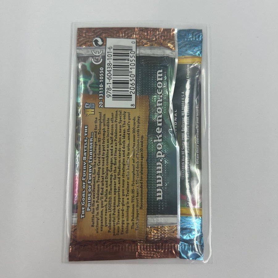 Pokmon HS Triumphant Booster Pack Nytt Oppnat | Kp p Tradera (724323309)