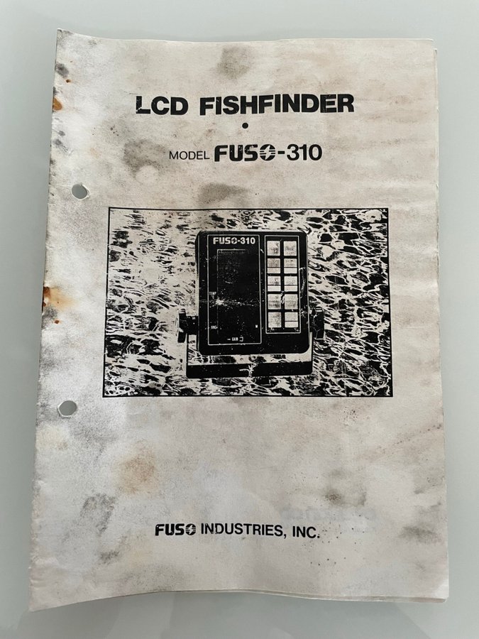 FUSO310 LCD Fishfinder Köp på Tradera (647586726)