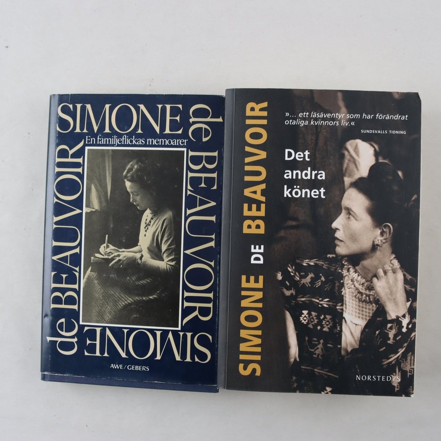 Se produkter som liknar Simone de Beauvoir, bokpaket .. på