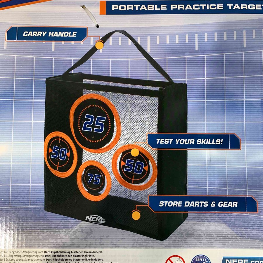 Nerf Elite Portable Practice Target.. | Köp från Footly på Tradera ...