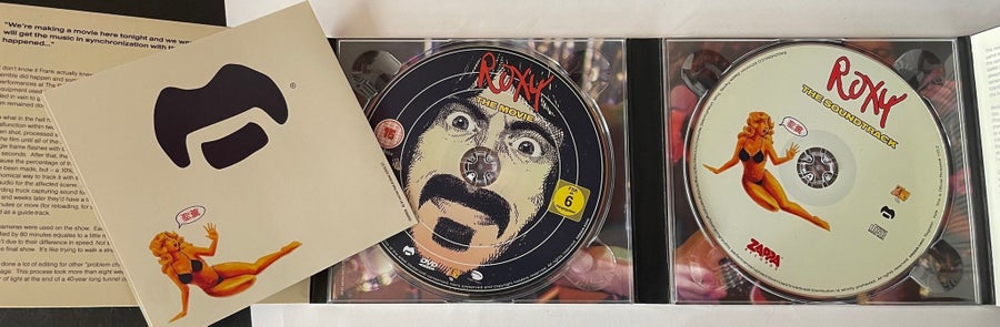 Frank Zappa & The Mothers - Roxy The Movie (DVD.. | Köp på Tradera