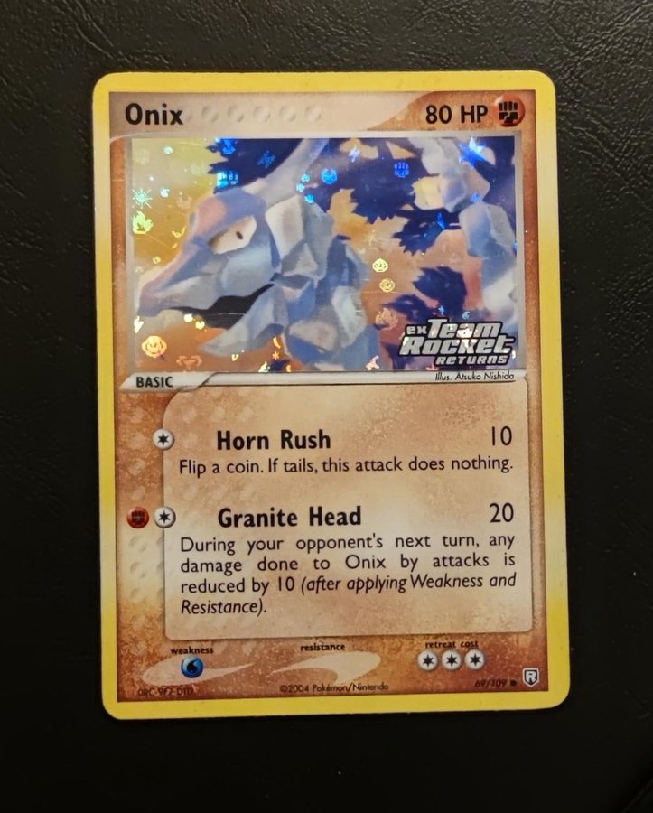 Pokemon Team Rocket Returns - Onix