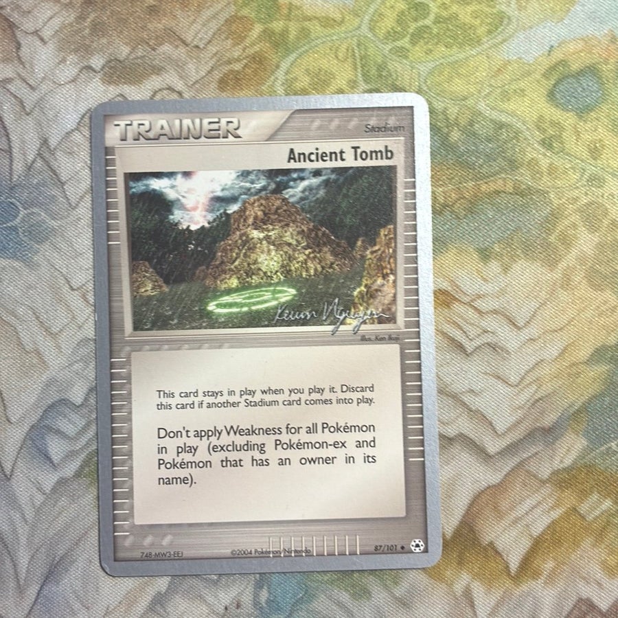 ancient tomb pokemon card Pokemon Single Card EX HIDDEN LEGENDS (Reverse Holo)