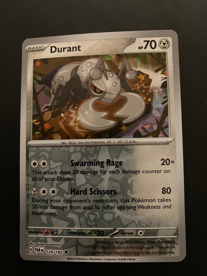 Durant 129/182 rev holo | Kp p Tradera (616961288)