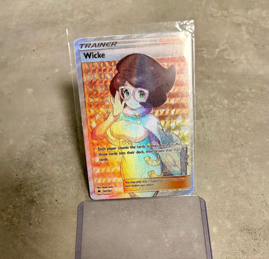 wicke pokemon card full art Pokemon - Wicke - 147/147 main image 1