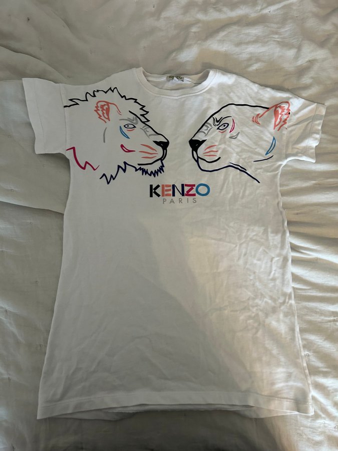 Kenzo t shirt vit hotsell