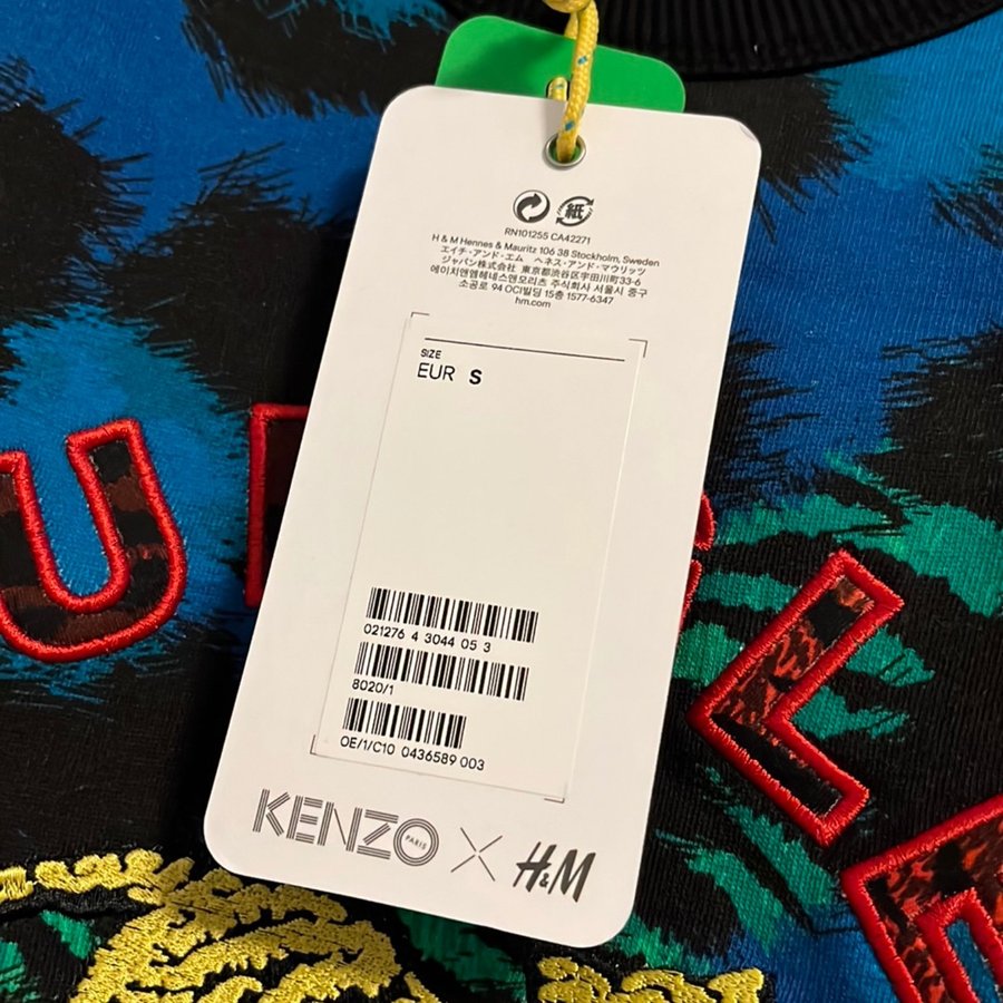 Kenzo x top hm herr