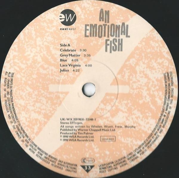 An Emotional Fish - An Emo.. | Köp från MusikOchKeramik på Tradera