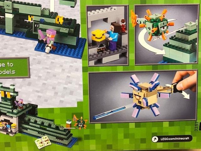 21136 Lego Minecraft LEGO Minecraft: The Ocean Monument
