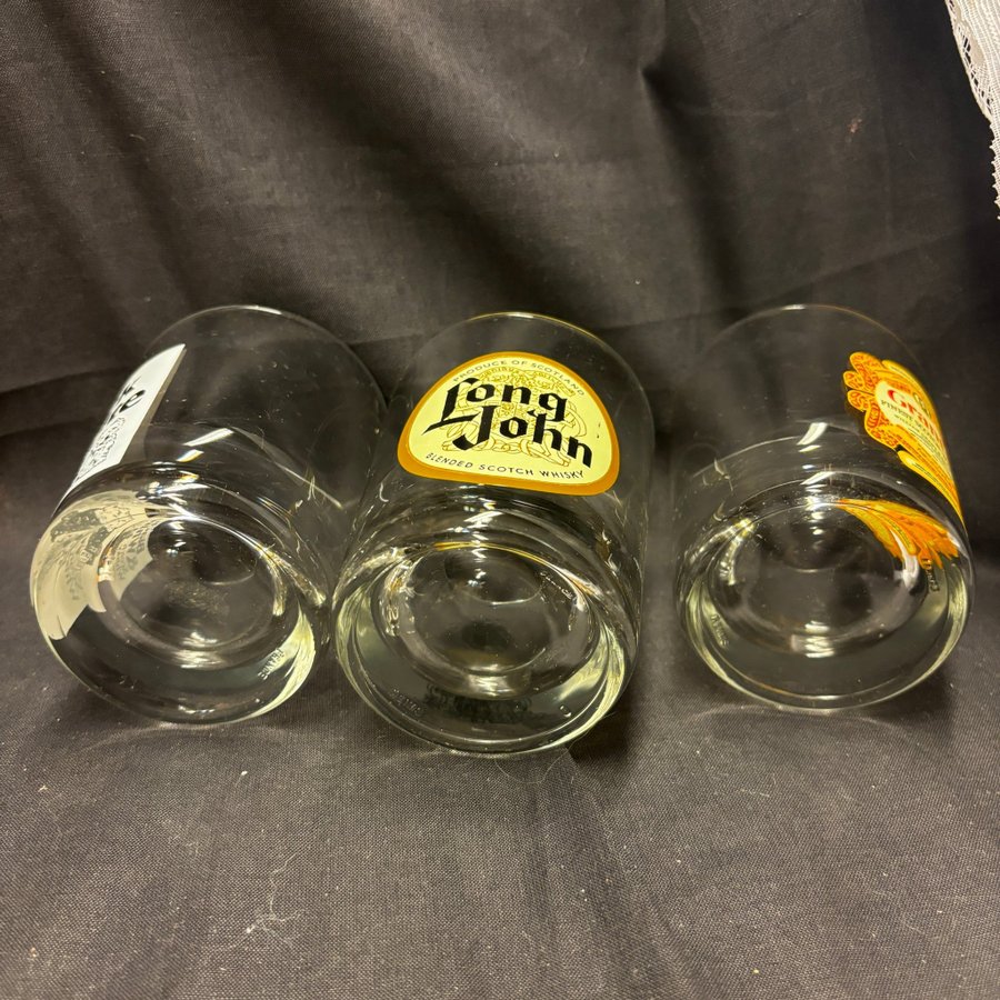 3 vintage Glas - Black & Whit.. | Köp från NyttoNöttVBG på