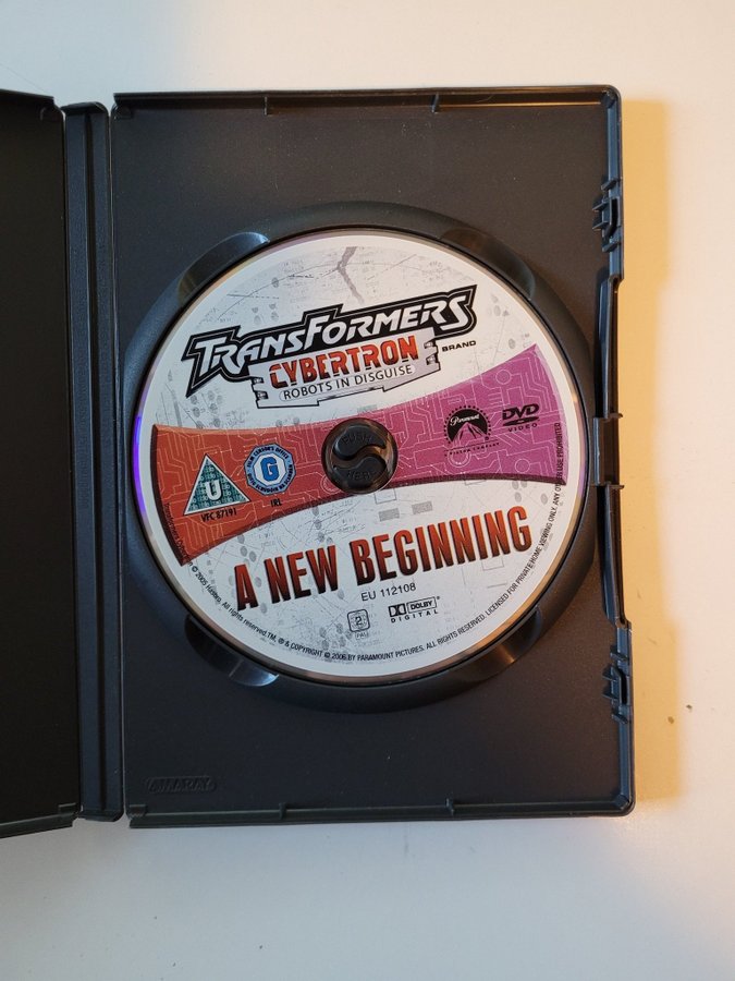 Transformers Cybertron (DVD) A New Beginning Köp på Tradera (606514696)