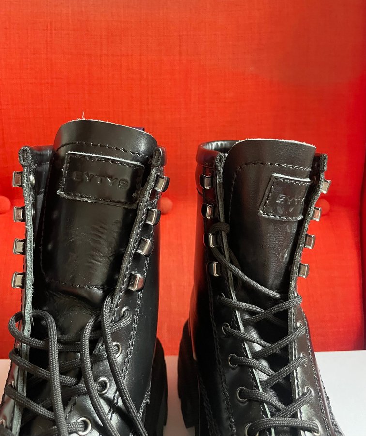 Eytys Michigan Black Boots Storlek 40 | Köp på Tradera (722654272)