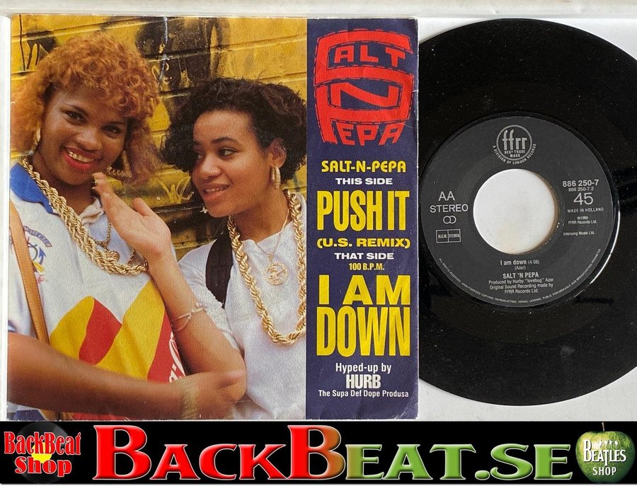 SALT 'N' PEPA - PUSH IT (U.S. REM.. | Köp från backbeat på Tradera