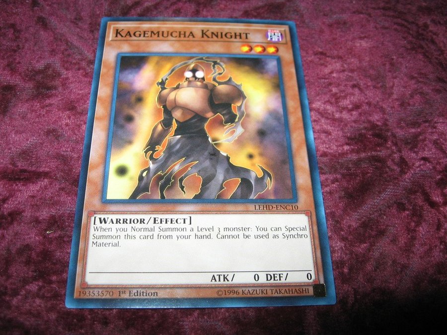 Yu Gi Oh Kagemucha Knight Lehd Enc10 Ghost 64 Pa Tradera