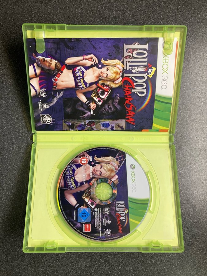 Lollipop Chainsaw (Nordic Edition) cover or packaging material - MobyGames