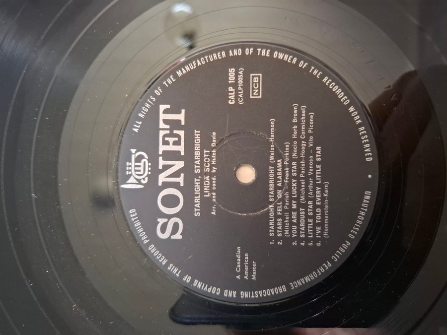洋楽 Linda Scott / Starlight Starbright LP maxresdefault.jpg