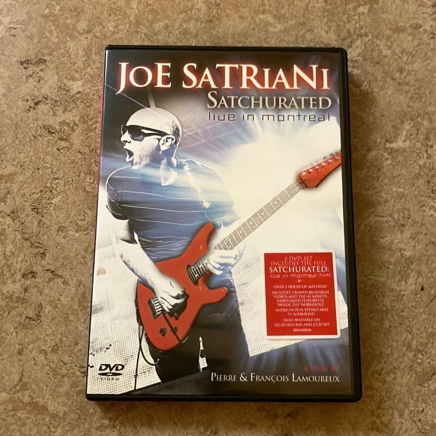 Joe Satriani - Satchurated Live In Montreal DVD | Köp på Tradera