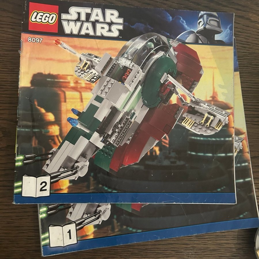 LEGO STAR WARS 8097 Slave I 3rd Edition fran 2010 Its koral