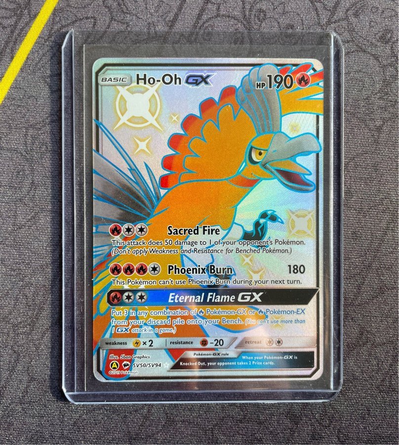 Ho-Oh GX - Hidden Fates - Pokemon