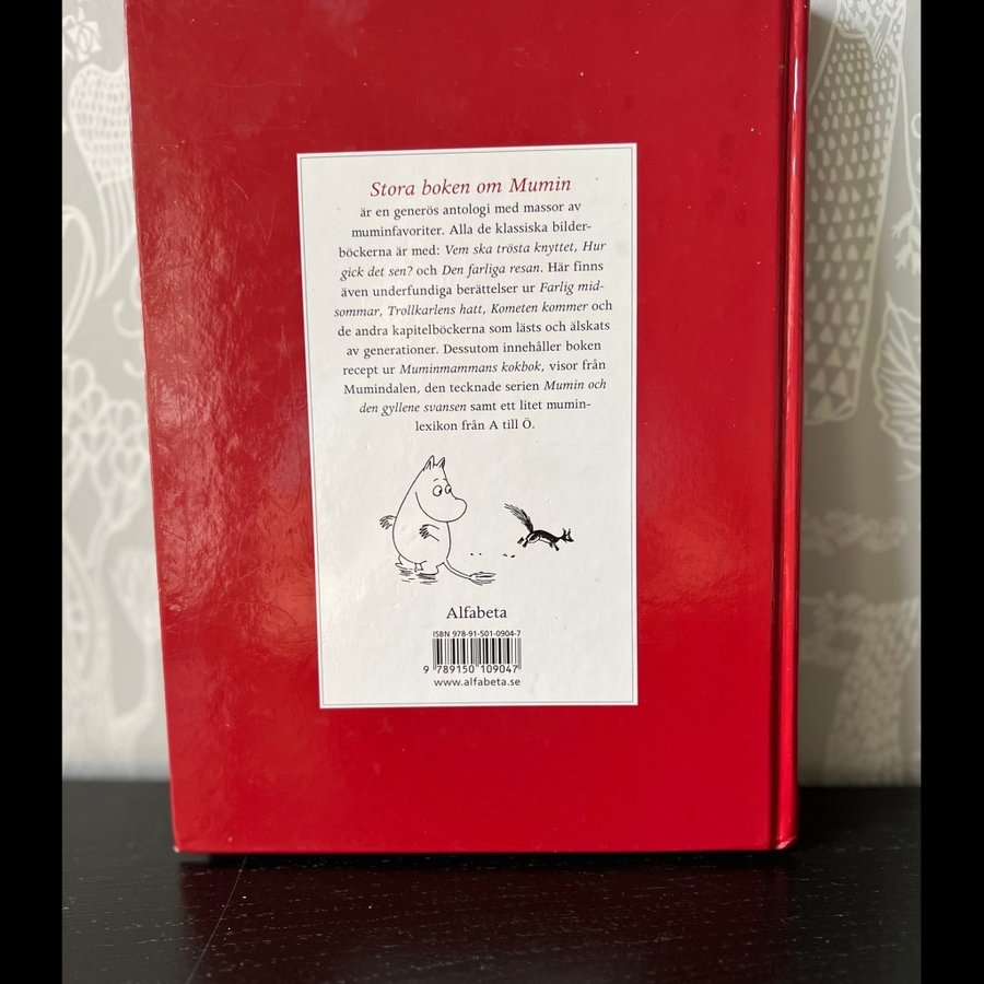 洋書 Stora Mumin boken / Tove Jansson The cover of the book T. Jansson about the Moomin, 1960 by