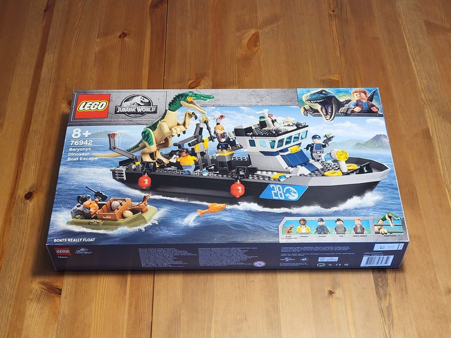 Lego Jurassic World: Baryonyx Dinosaur Boat Köp på Tradera - Main Image