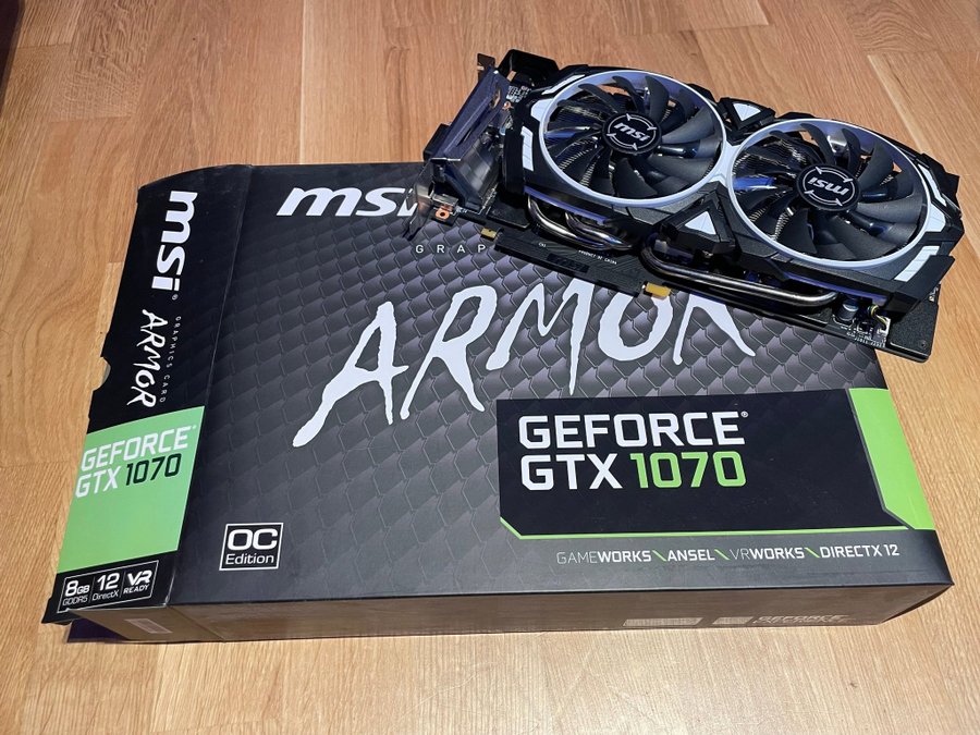 MSI GeForce GTX 1080 clearance ARMOR