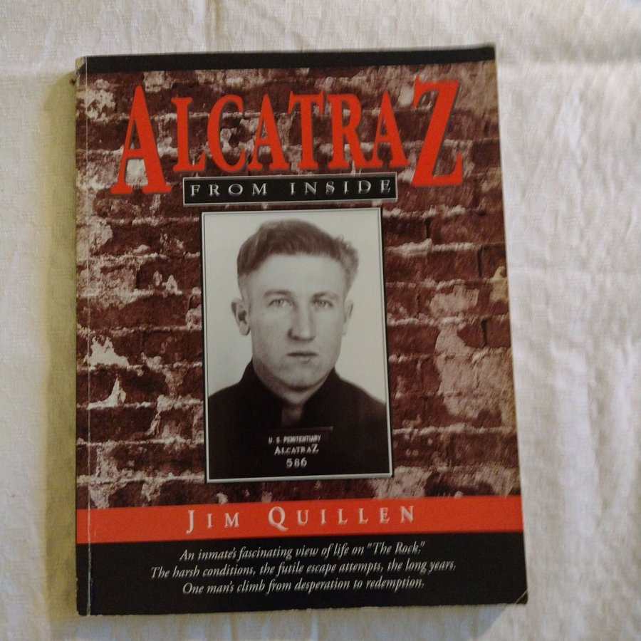 洋書 「Alcatraz from inside」 Jim Quillen著 洋書 「Alcatraz from