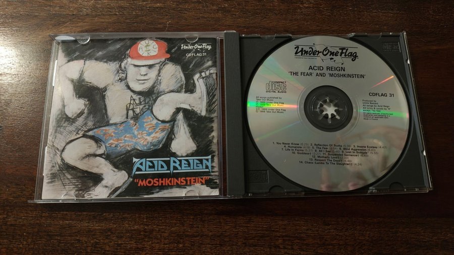 Acid Reign - The Fear ( UK 1989 - 5 extra track.. | Köp på Tradera