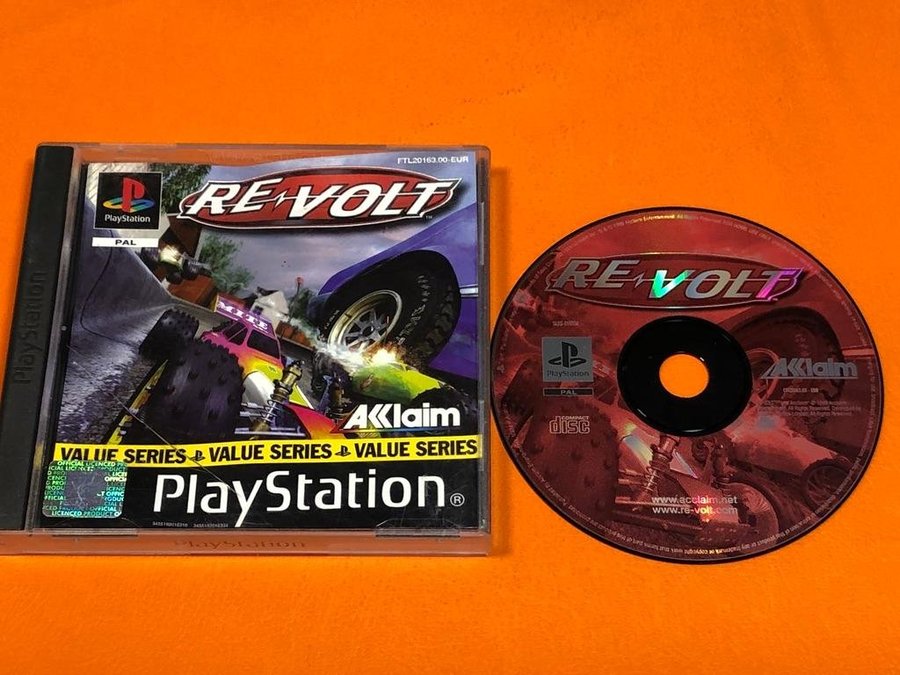 Re Volt Ps1 Psx Psone Playstation 1 451 Spelgruvan Pa Tradera