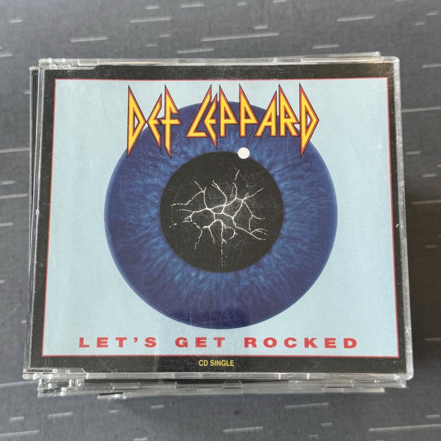 DEF LEPPARD - LET'S GET ROCKED - CD SINGEL | Köp på Tradera