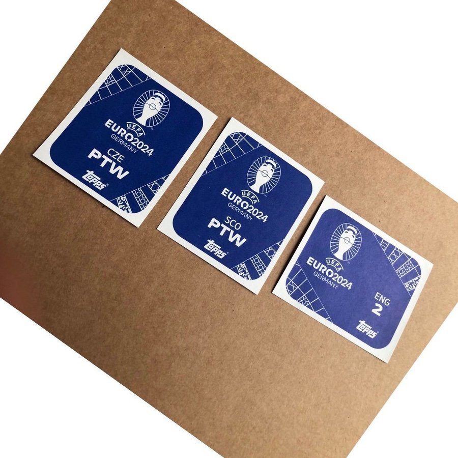 Topps Euro 2024 klistermärken, stickers, Gilmou.. Köp på Tradera