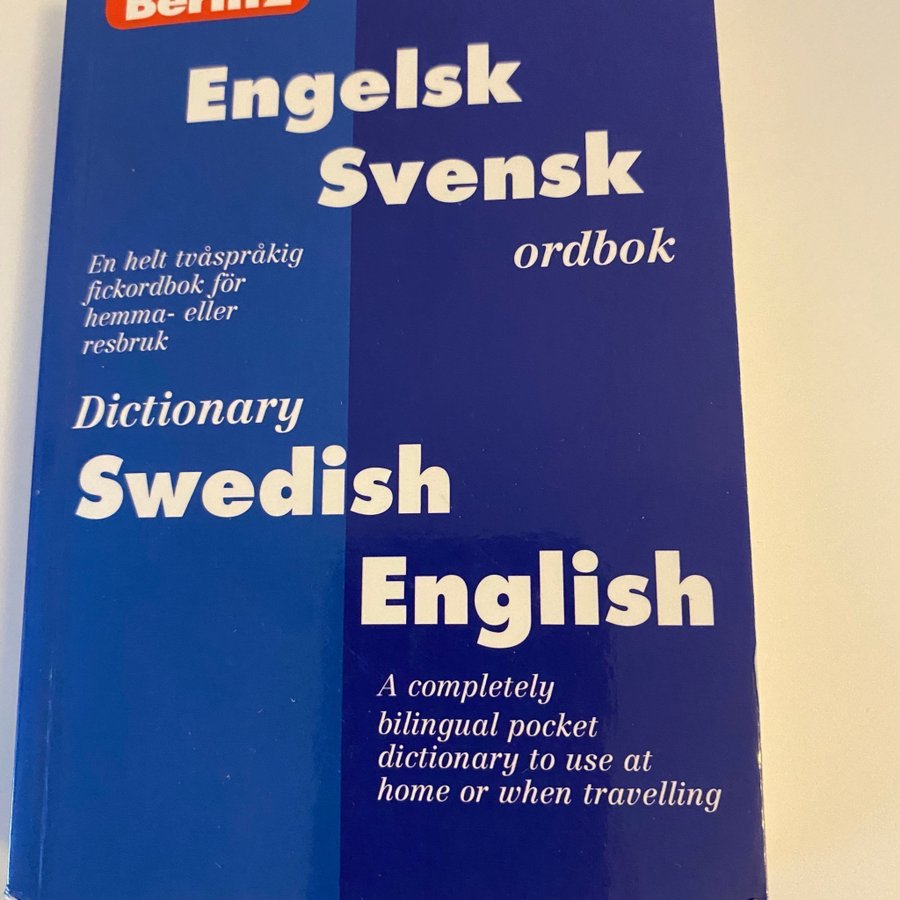 Berlitz Engelsk Svensk ordbok | Köp på Tradera (729985409)