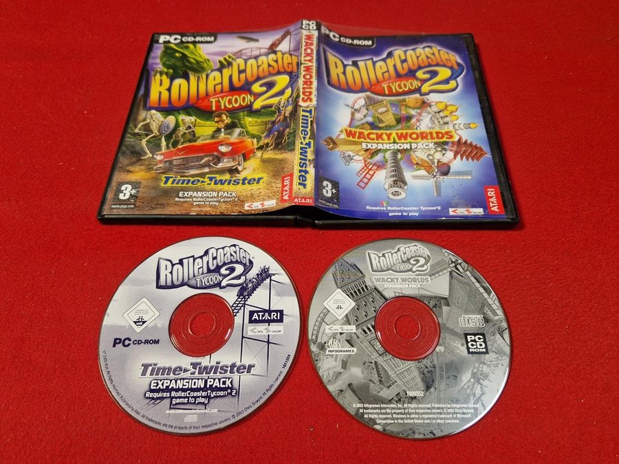  RollerCoaster Tycoon 2: Time Twister Expansion Pack - PC :  Video Games