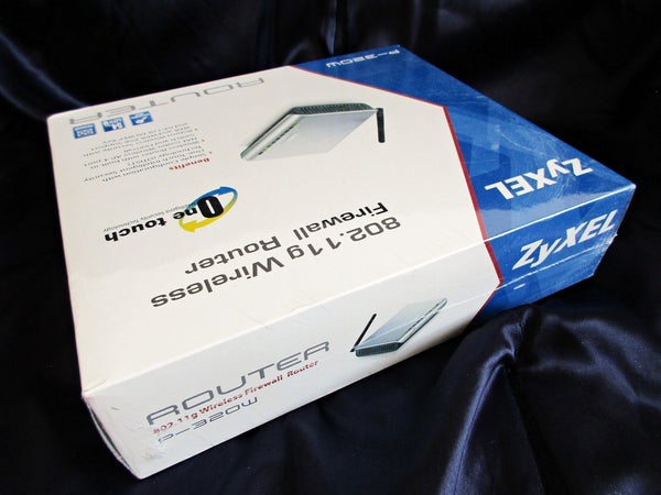 Spi 3 Router Ny & oanvänd ZyXEL Trådlös Router med 4-Portar | Köp på Tradera (753229207)