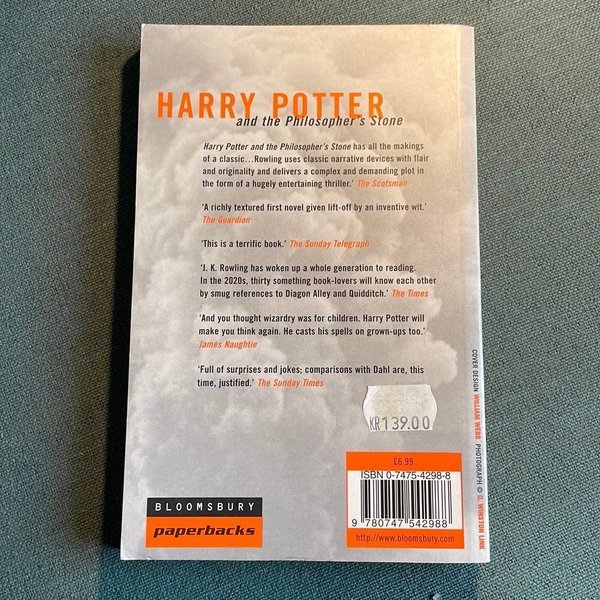 Harry Potter and the Philosopher's Stone - 1st .. | Köp på Tradera