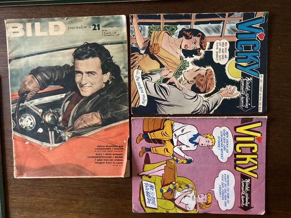 BILDJOURNALEN 1957 VICKY 1956 1959 MIN MELODI 1957 1959 FICK 1961