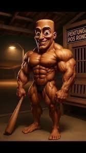 Italian Brainrot - Tung Tung Muscle Sahur | Köp på Tradera (687804555)