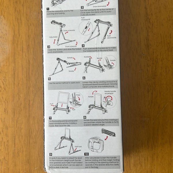 Media stand, perfekt för att filma tutorials med Köp på Tradera