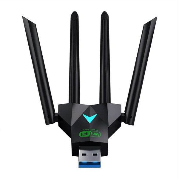 BOOBRIE Clé WiFi AC1300Mbps Dual-Band USB 3.0 WiFi Antenna 2.4GHz 5GHz BOOBRIE Clé WiFi AC1300Mbps Dual-Band USB 3.0 WiFi Antenna 2.4GHz 5GHz