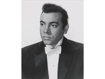 MARIO LANZA PHOTOGRAPH SIZE 20.3 X 25.4cm EXTRA LARGE FOTO