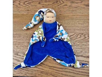Baby Comforter Cloth Doll - Soft Security Blanket Toy