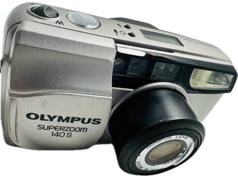 Olympus Superzoom 140S kompaktkamera 35mm Vintage Camera Made in Japan