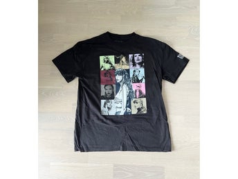 Taylor Swift The Eras Tour svart t-shirt storlek S