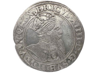 Erik XIV - Mark 1564 - Med delvis bevarad präglingsglans och härligt metallisk
